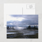 Dawn in Yellowstone Briefkaart (Voorkant / Achterkant)
