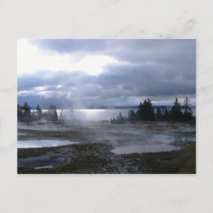 Dawn in Yellowstone Briefkaart