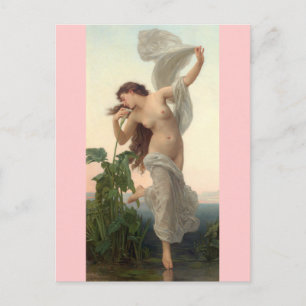 Dawn -  kunst - Bouguereau Briefkaart