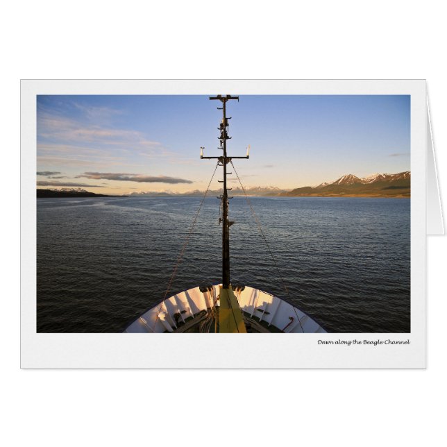 Dawn langs het Kanaal van Beagle (Voorkant Horizontaal)