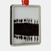 Dawn March Metalen Ornament (Rechts)