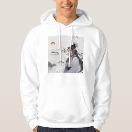 Dawn-meditatie: de geleerde en de kraanvogel hoodie
