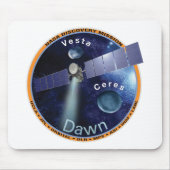 Dawn Mission Patch Muismat (Voorkant)