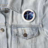 Dawn Mission Patch Ronde Button 5,7 Cm (In situ)