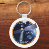 Dawn Mission Patch Sleutelhanger (Voorkant)