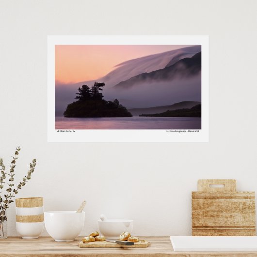 Dawn Mist Poster (Keuken)