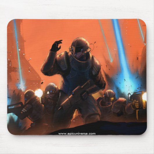 "Dawn of Destiny" Mousepad Muismat (Voorkant)