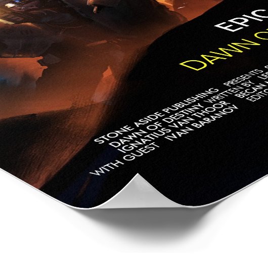 'Dawn of Destiny' Movie Poster (Hoek)