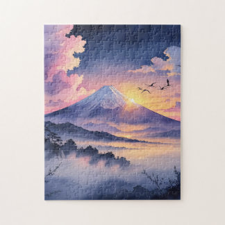Dawn of Hope at Mount Fuji Legpuzzel