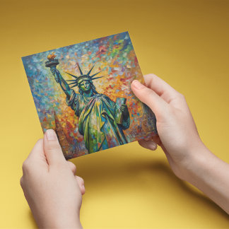 Dawn of Liberty, een gewoonte Notitiekaartje