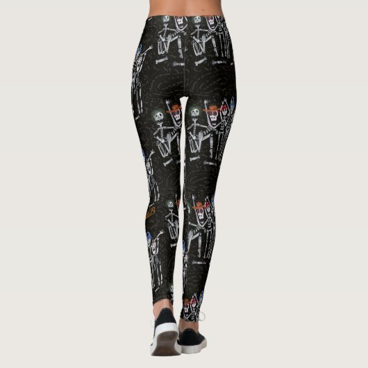Dawn of the Dead high compressie leggings (Achterkant)