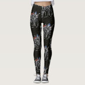 Dawn of the Dead high compressie leggings (Voorkant)