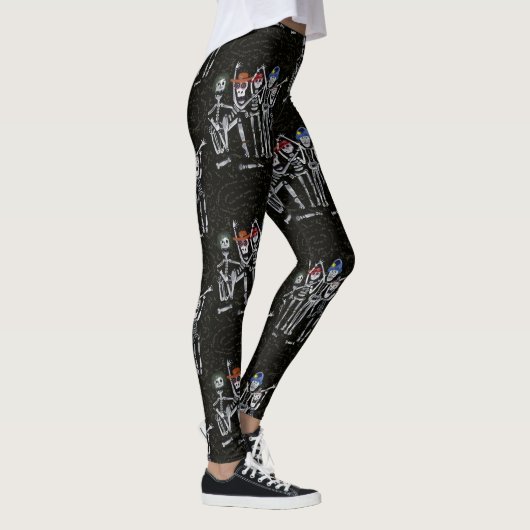 Dawn of the Dead high compressie leggings (Rechts)