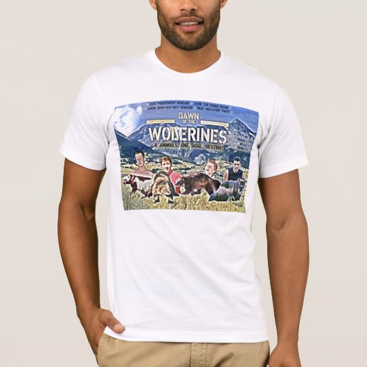 Dawn of The Wolverines. T-shirt (Voorkant)
