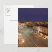 Dawn on Main Street of Bismarck, North Dakota Briefkaart (Voorkant / Achterkant)