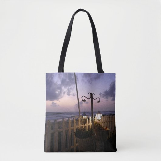 Dawn on the Beach Tote Bag (Voorkant)