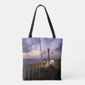 Dawn on the Beach Tote Bag (Achterkant)