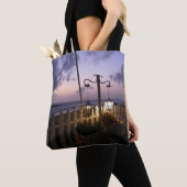 Dawn on the Beach Tote Bag (Dichtbij)