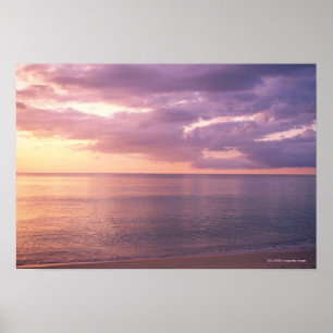 Dawn ontmoet strand poster