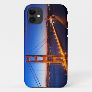 Dawn over San Francisco en Golden Gate Bridge. Case-Mate iPhone Case