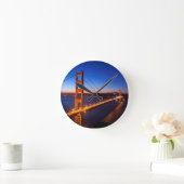 Dawn over San Francisco en Golden Gate Bridge. Ronde Klok (Huis)