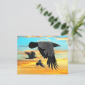 "Dawn Patrol"  Briefkaart (Staand voorkant)