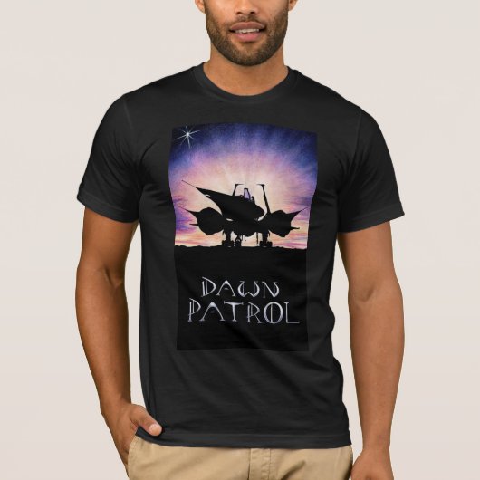 Dawn Patrol Officier cover afbeelding T-shirt (Voorkant)