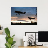 Dawn Patrol Poster (Thuiskantoor)