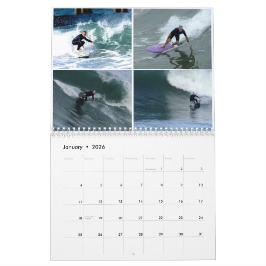 Dawn Patrol Riders Surfing Calendar 2026 Kalender (Jan 2026)