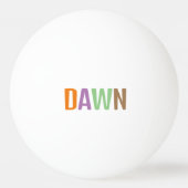 Dawn Pingpongbal (Voorkant)