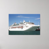 Dawn Princess Cruiseschip Canvas Afdruk (Voorkant)