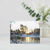 Dawn Reflection Briefkaart (Staand voorkant)