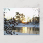 Dawn Reflection Briefkaart (Voorkant)