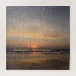 Dawn Reflections at Cocoa Beach, Florida - 20x20 Legpuzzel
