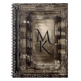 Dawn Sable Elegant Monogram Notitieboek