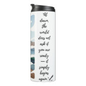 Dawn — Simply Begin Again Thermosbeker (Geroteerd rechts)