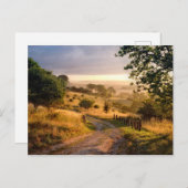 Dawn Sunshine | Engels Platteland Briefkaart (Voorkant / Achterkant)