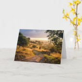 Dawn Sunshine | Engels Platteland Kaart (Gele Bloem)