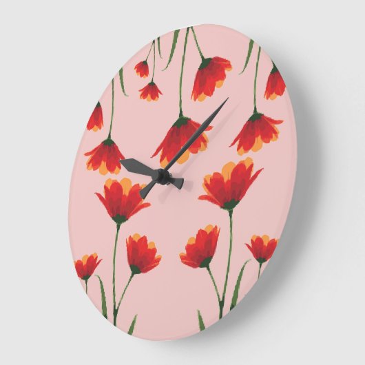 Dawnfire Poppies Grote Klok (Hoek)