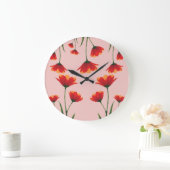 Dawnfire Poppies Grote Klok (Huis)