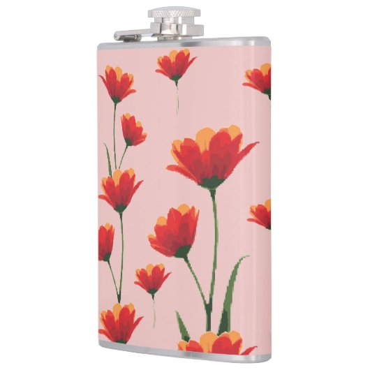 Dawnfire Poppies Heupfles (Links)