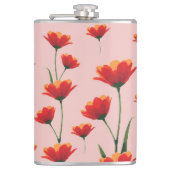 Dawnfire Poppies Heupfles (Voorkant)