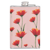 Dawnfire Poppies Heupfles (Achterkant)