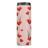 Dawnfire Poppies Thermosbeker (Achterkant)