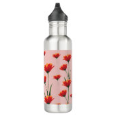 Dawnfire Poppies Waterfles (Rechts)