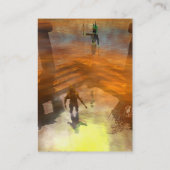 DAWNING DARK/Clouds of a Dream Scape,Sci-Fi,Techno Visitekaartje (Achterkant)