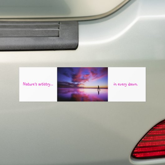 Dawn's artiest van de galerie bumpersticker (Op auto)