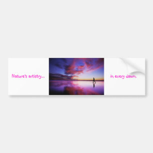 Dawn's artiest van de galerie bumpersticker