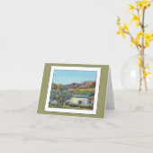 Dawn's Uitzicht Kaart (Gele Bloem)