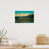 Dawson, Alaska Yukon Territory Town Uitzicht Poster (Keuken)